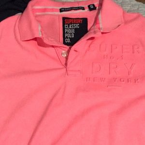 Superdry Polo Pink Size Adult Small